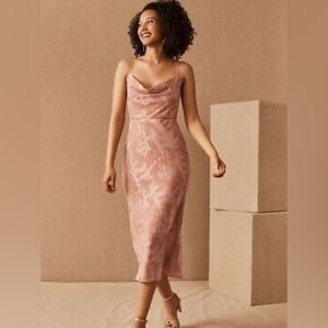 Hutch Pink Midi Dress